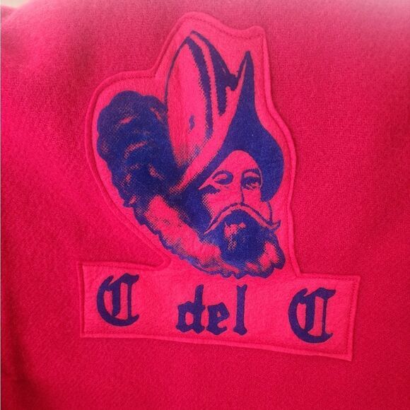 Pendleton Blanket Conquistadores Del Cielo Secret Society Red Wool - Picture 3 of 16